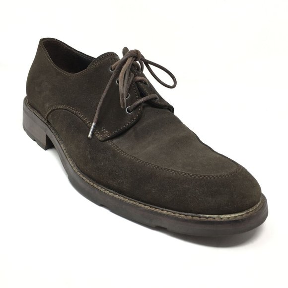 To Boot New York Oxfords Shoes Size 9 Green Suede main image 5